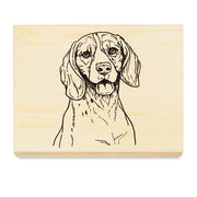 Beagle Cutting Board, Laser Engraved - 14x18" or 18x14"